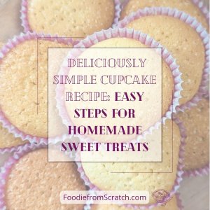 Front page image of this recipe about a simple cupcake recipe
